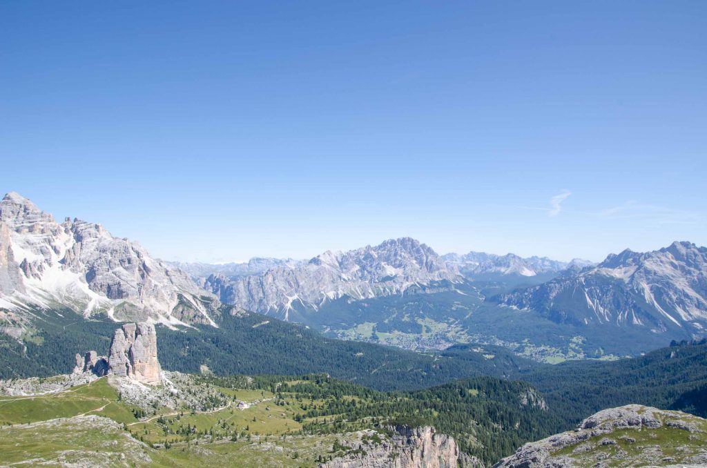 Cinque Torri naar Nuvolau