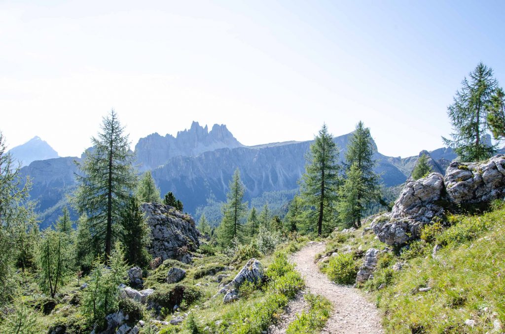 Cinque Torri loop Trail