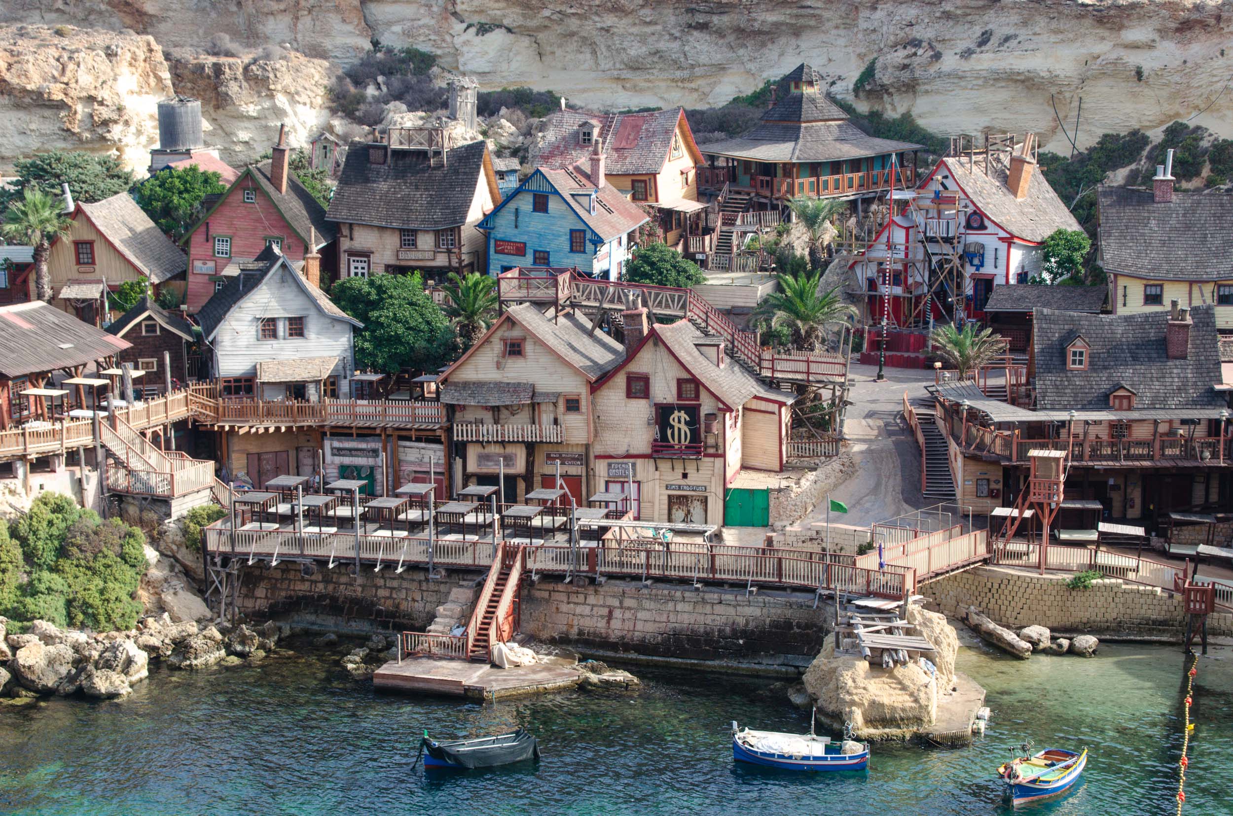 Popeye Village op Malta