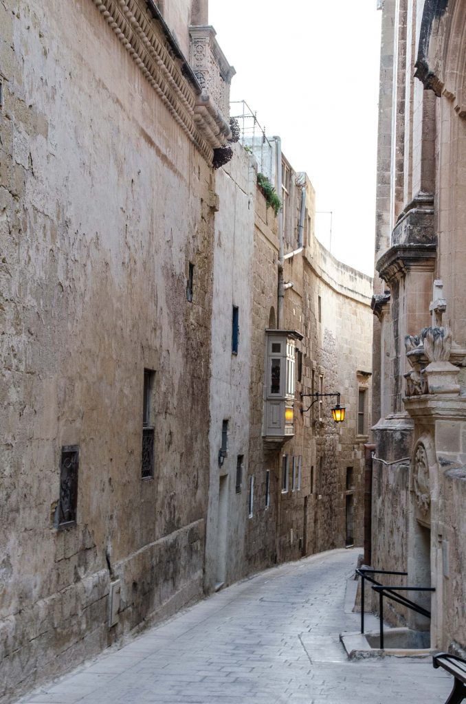 Mdina de oude hoofdstad op Malta