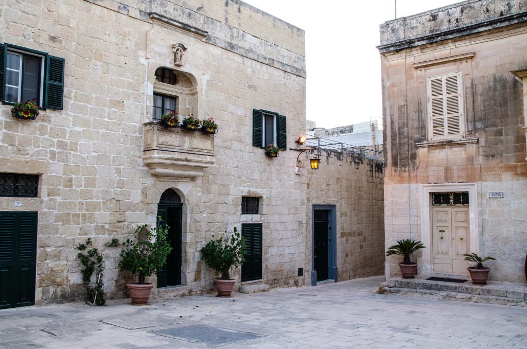 Mdina de oude hoofdstad op Malta