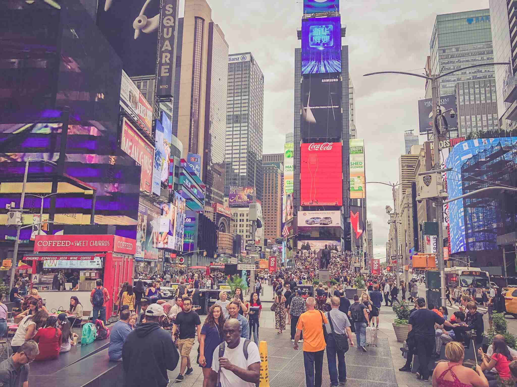 Overnachten op Times Square