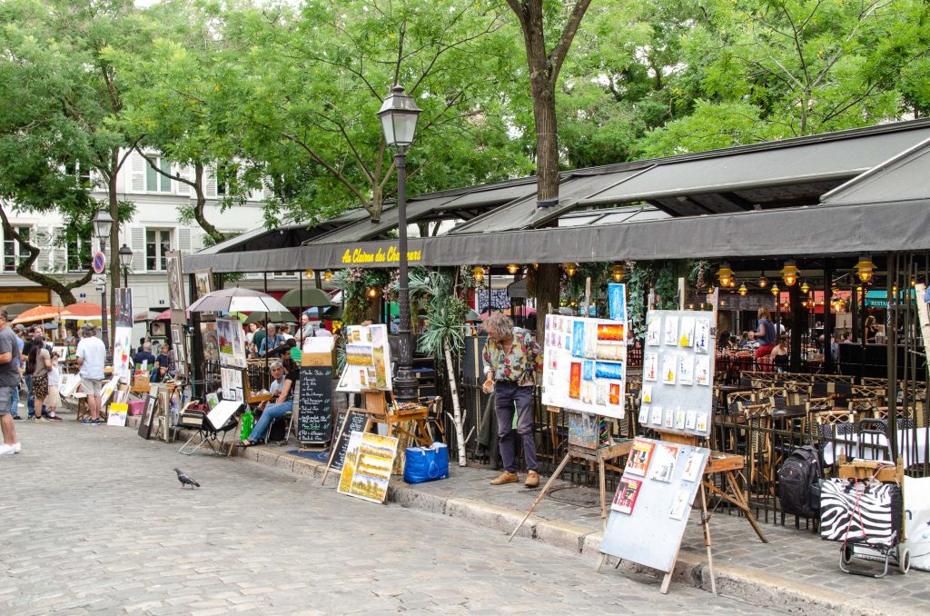 Montmartre in Parijs