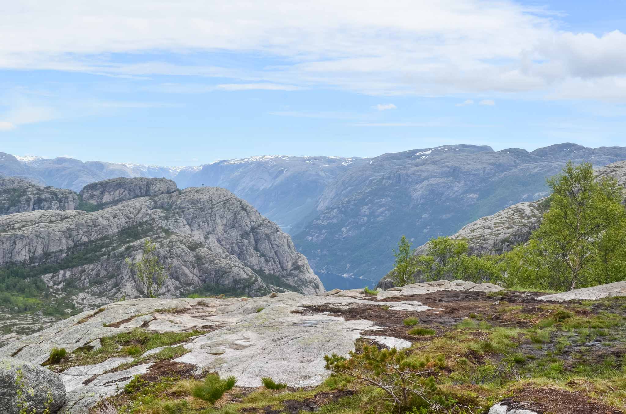 Preekstoel in Noorwegen beklimmen