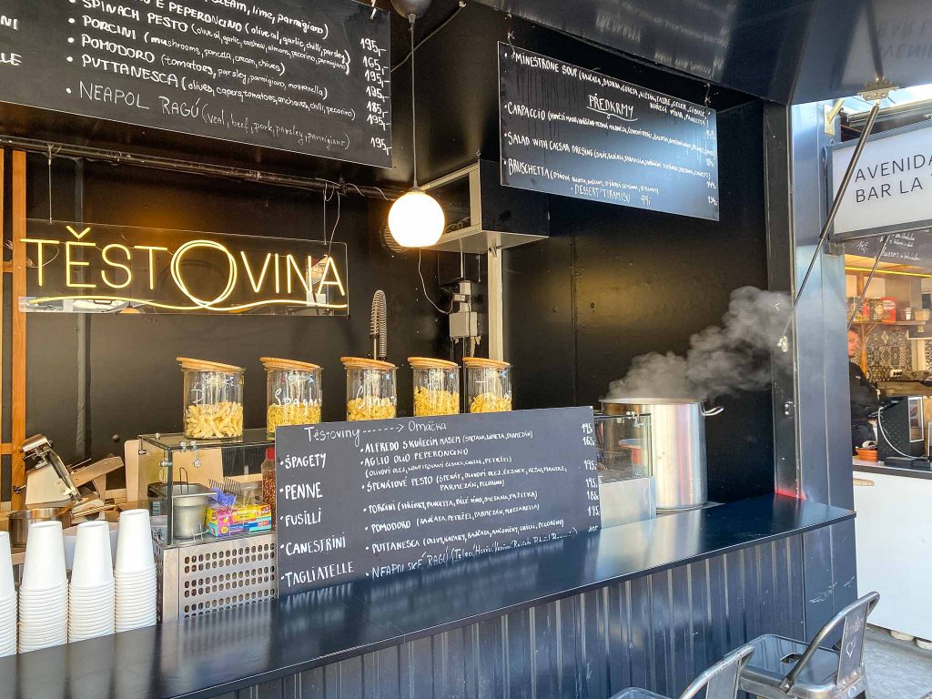 Manifesto Market restaurant in Praag