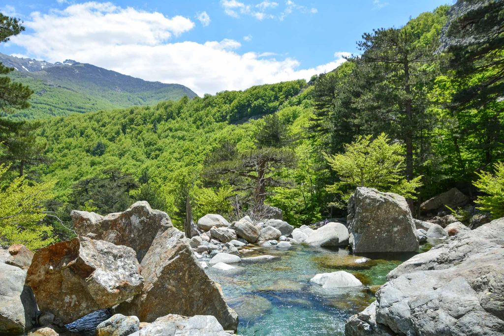 Casade des Anglais op Corsica