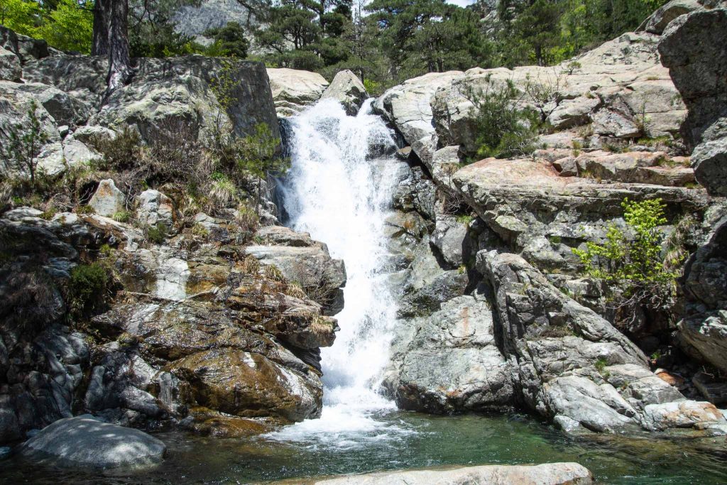 Casade des Anglais op Corsica
