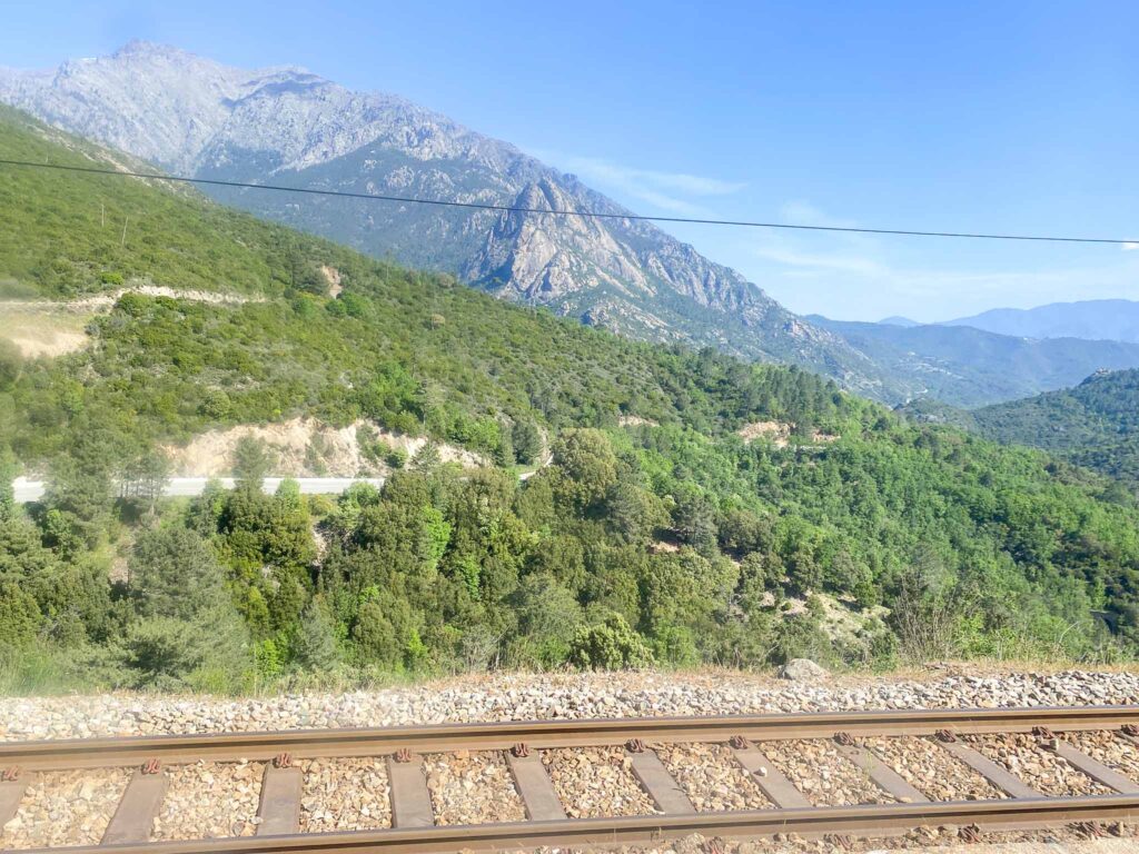 Reizen met de trein op Corsica