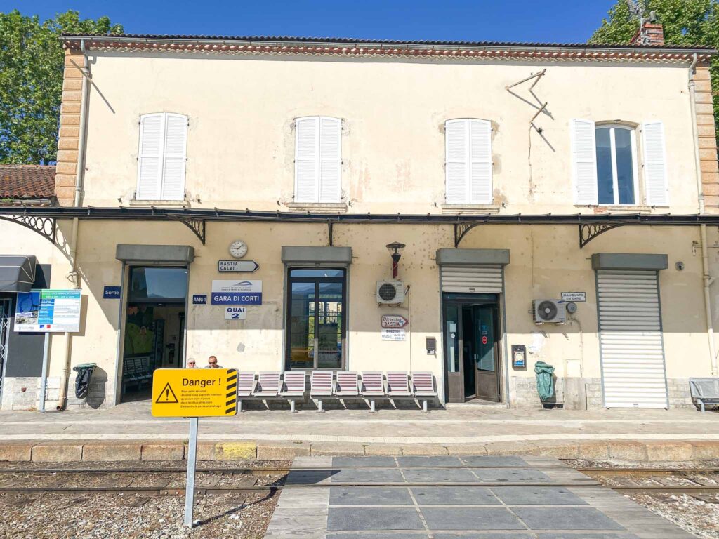 Reizen met de trein op Corsica