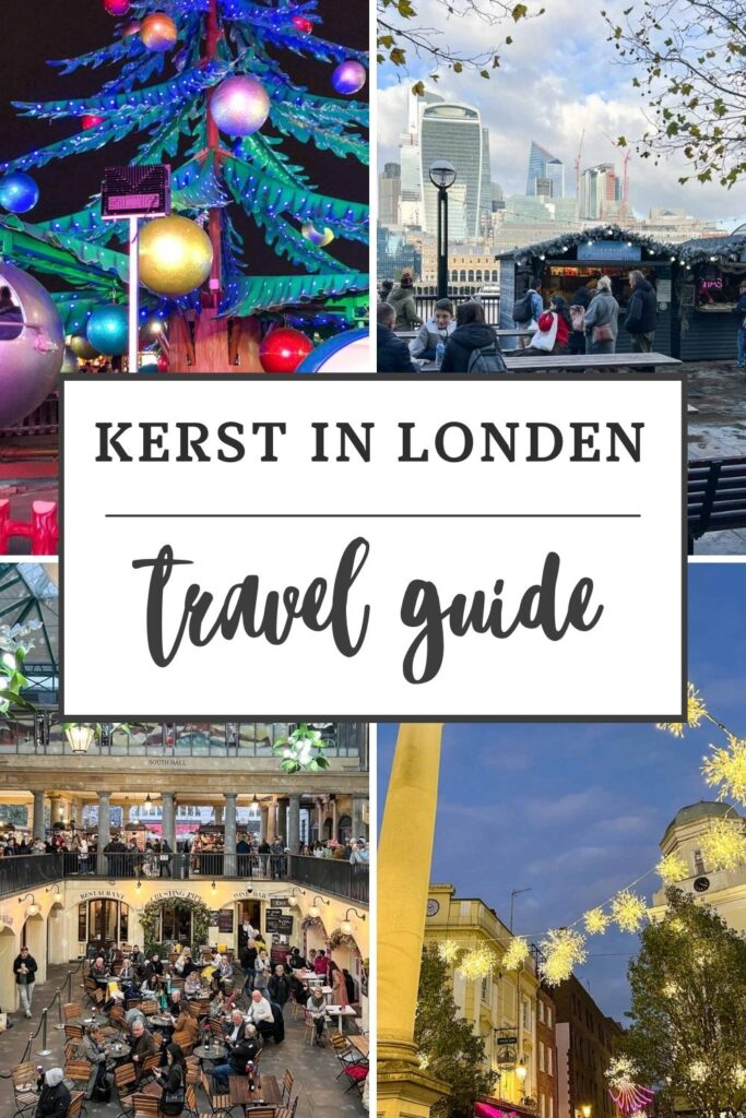 Citytrip Londen met kerst