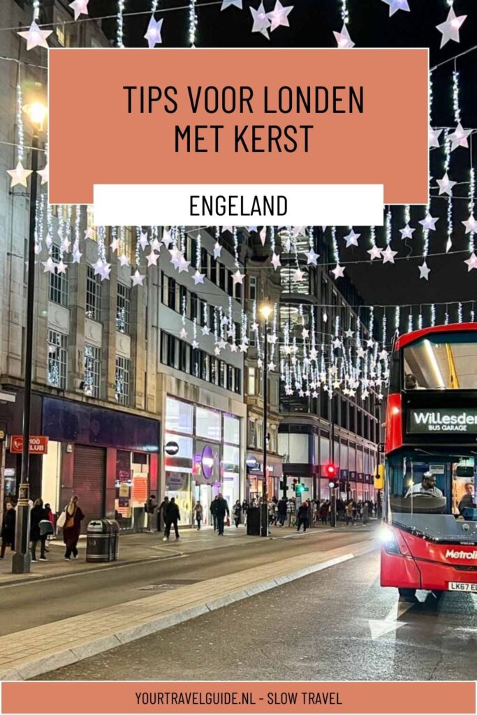 Tips citytrip Londen met kerst