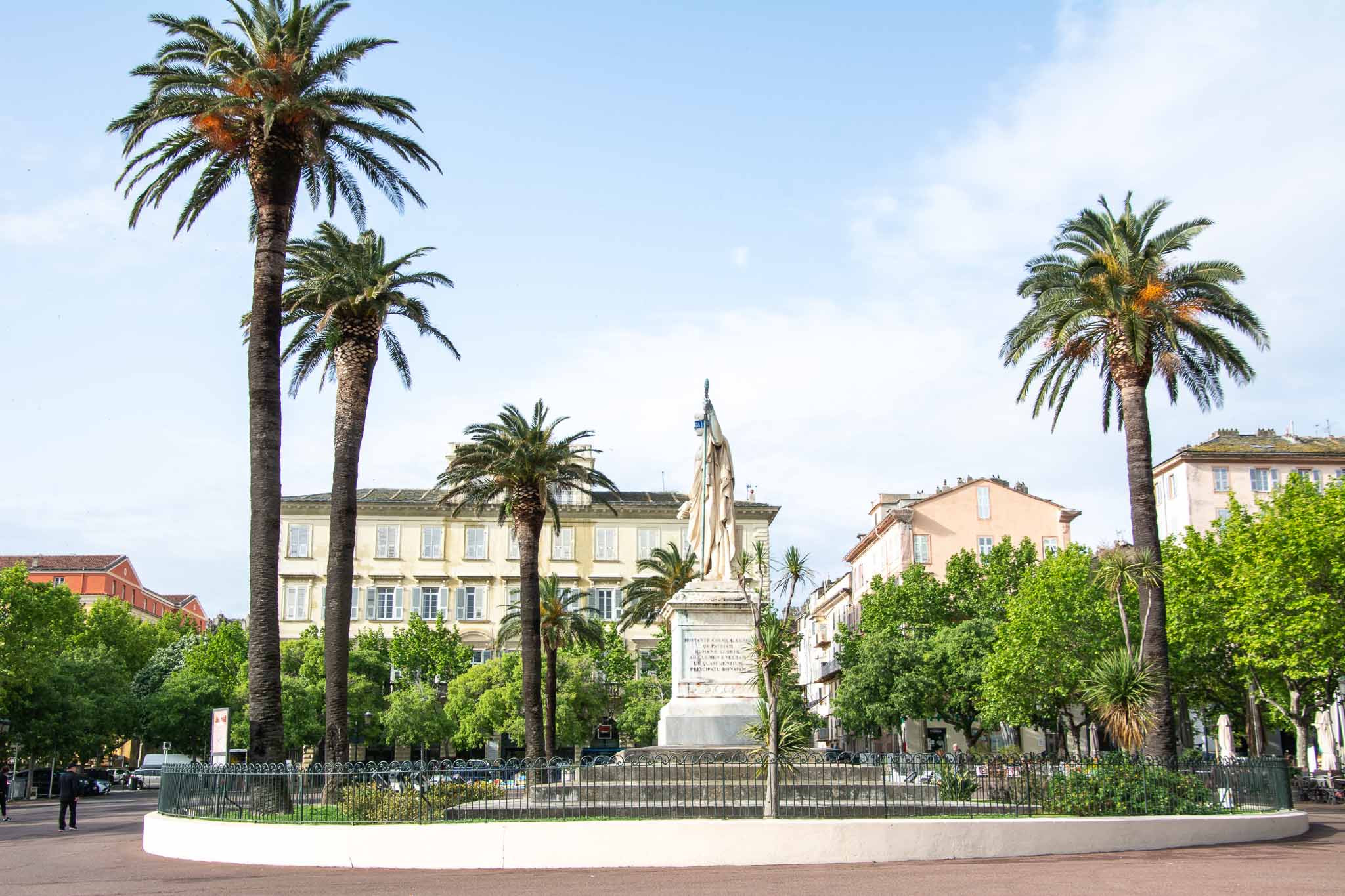 Place St Nicolas in Bastia Corsica