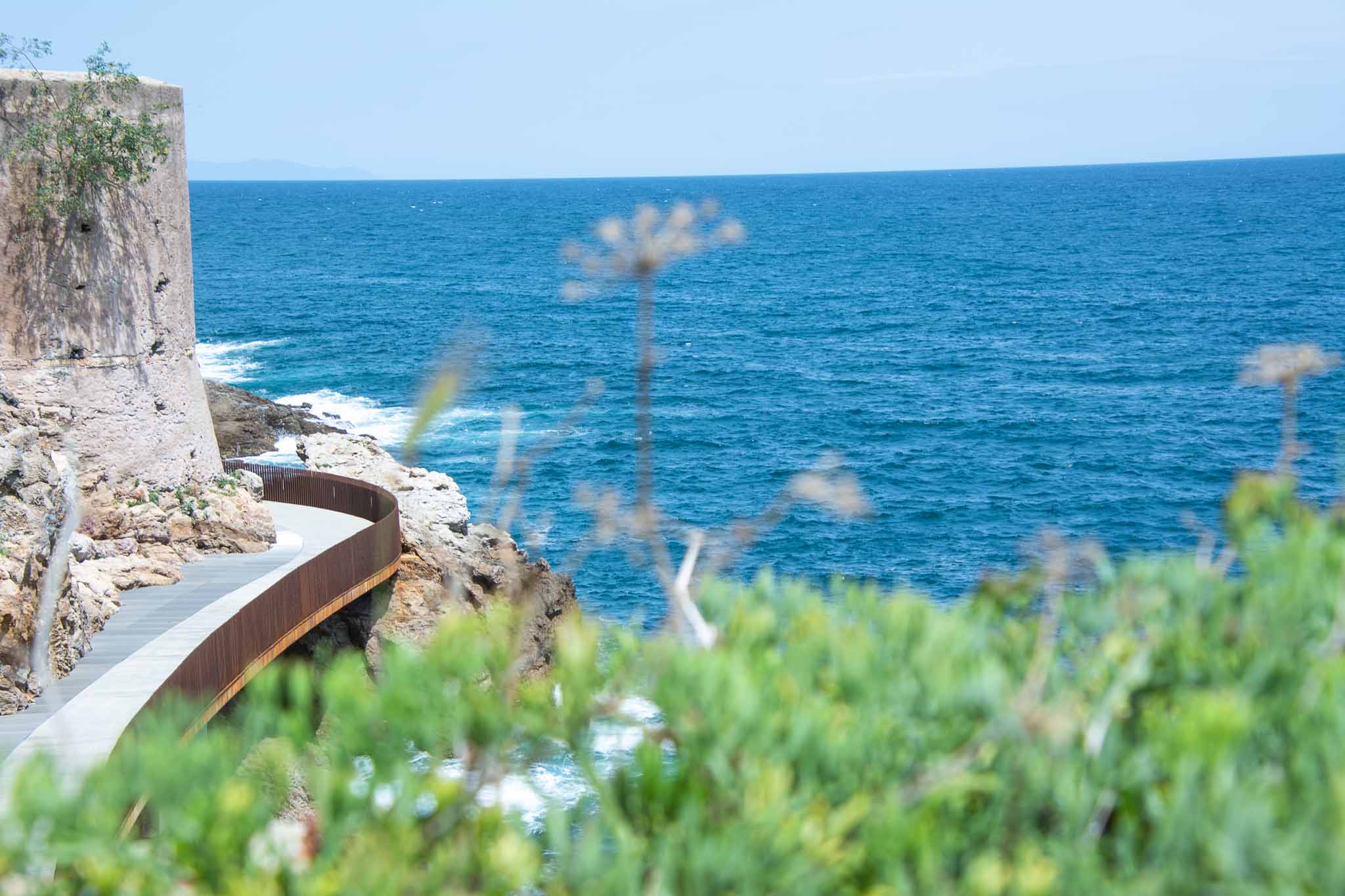 De boulevard van Bastia