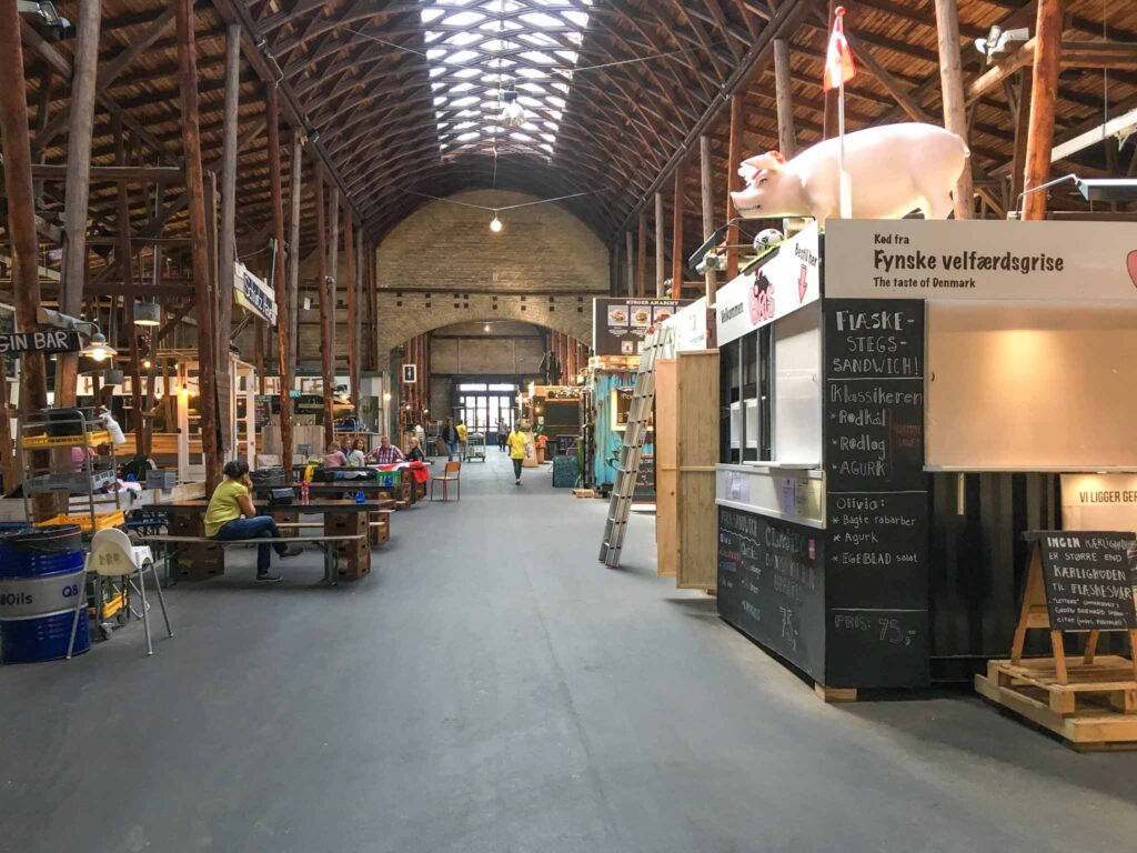 Food market in Odense