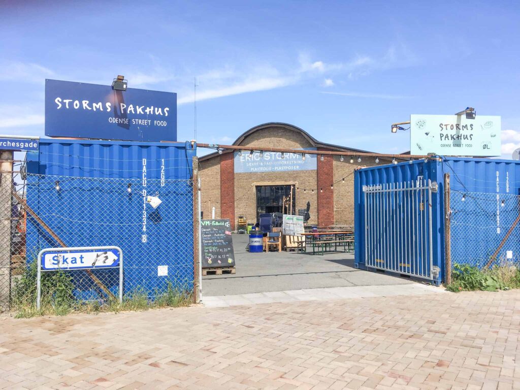 Food market in Odense