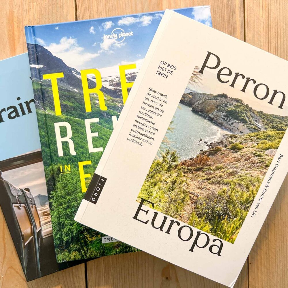 Boeken over reizen met de trein