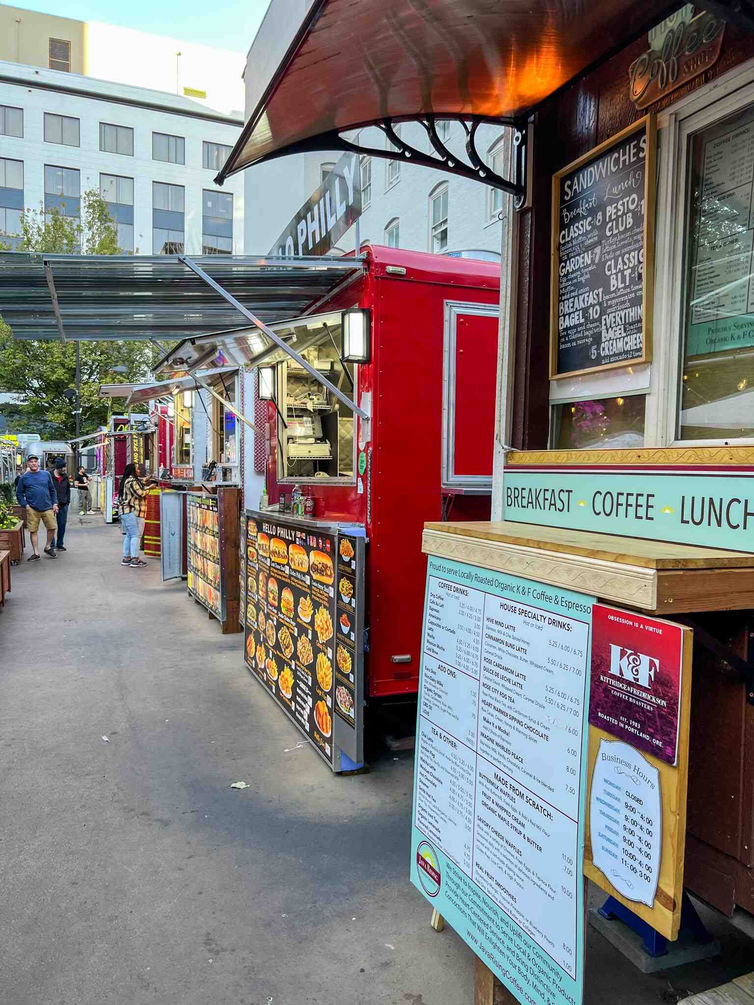 Foodtrucks in Portland Oregon