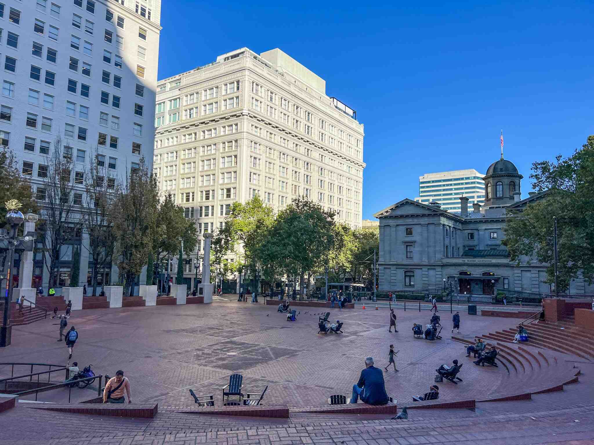 Pioneer Square Portland Oregon
