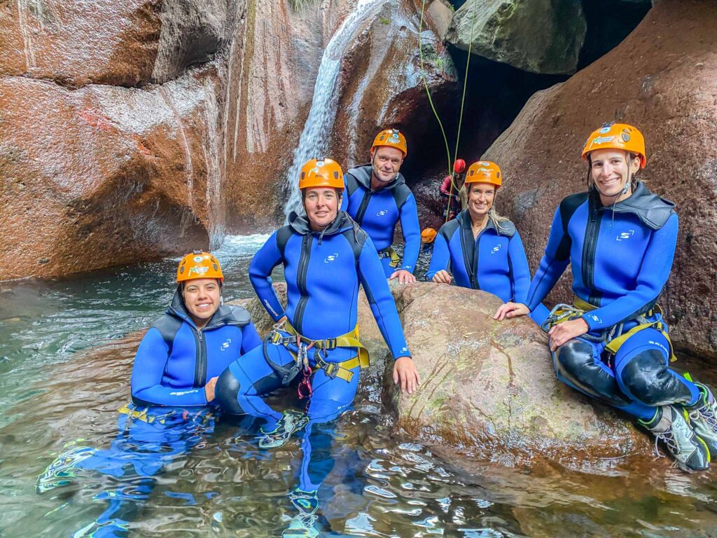 Canyoning op Madeira