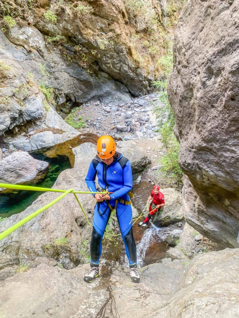 Canyoning op Madeira