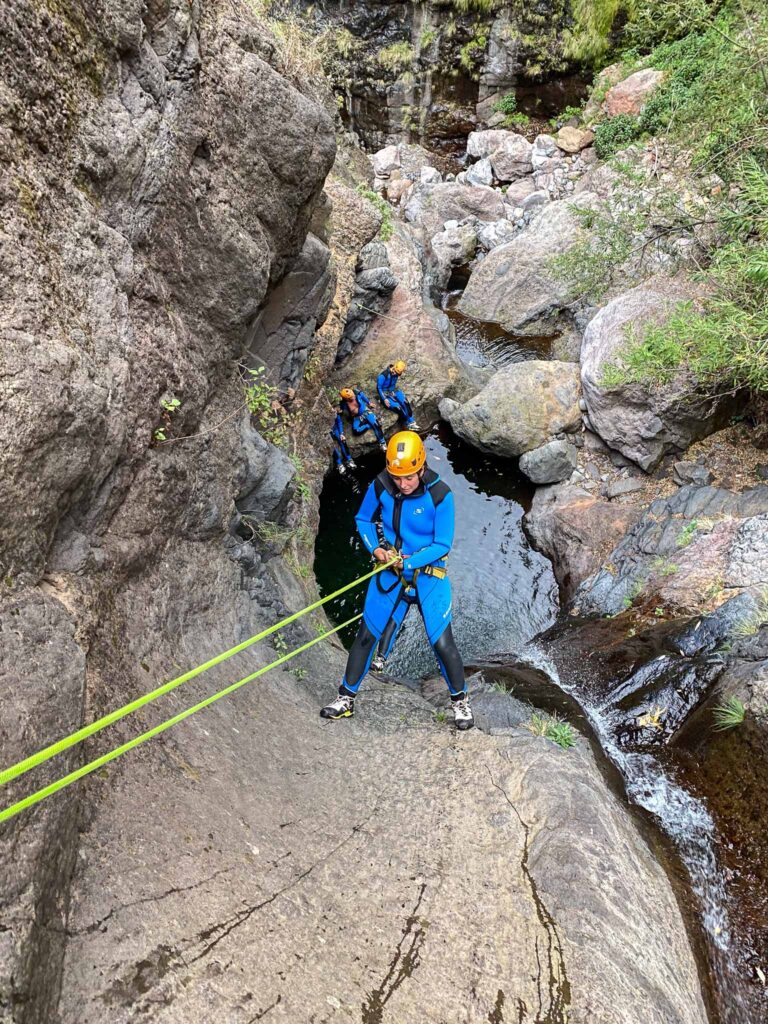 Canyoning op Madeira