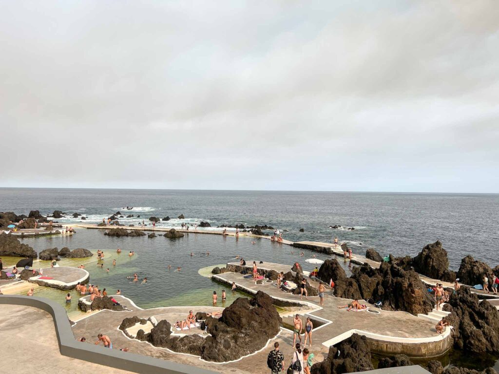 Natural pools Porto Muniz Madeira