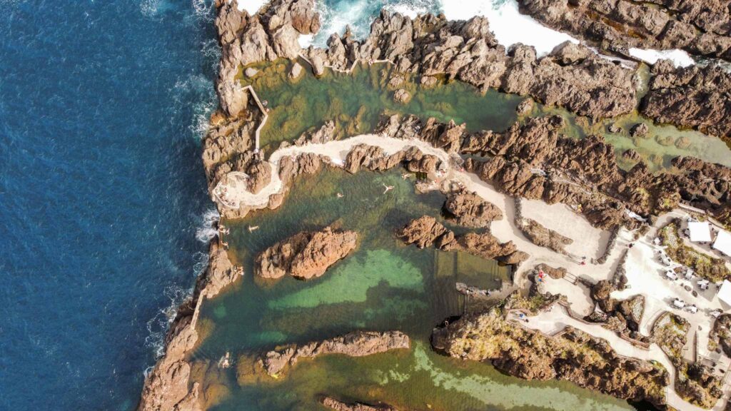 Natural pools Porto Muniz Madeira