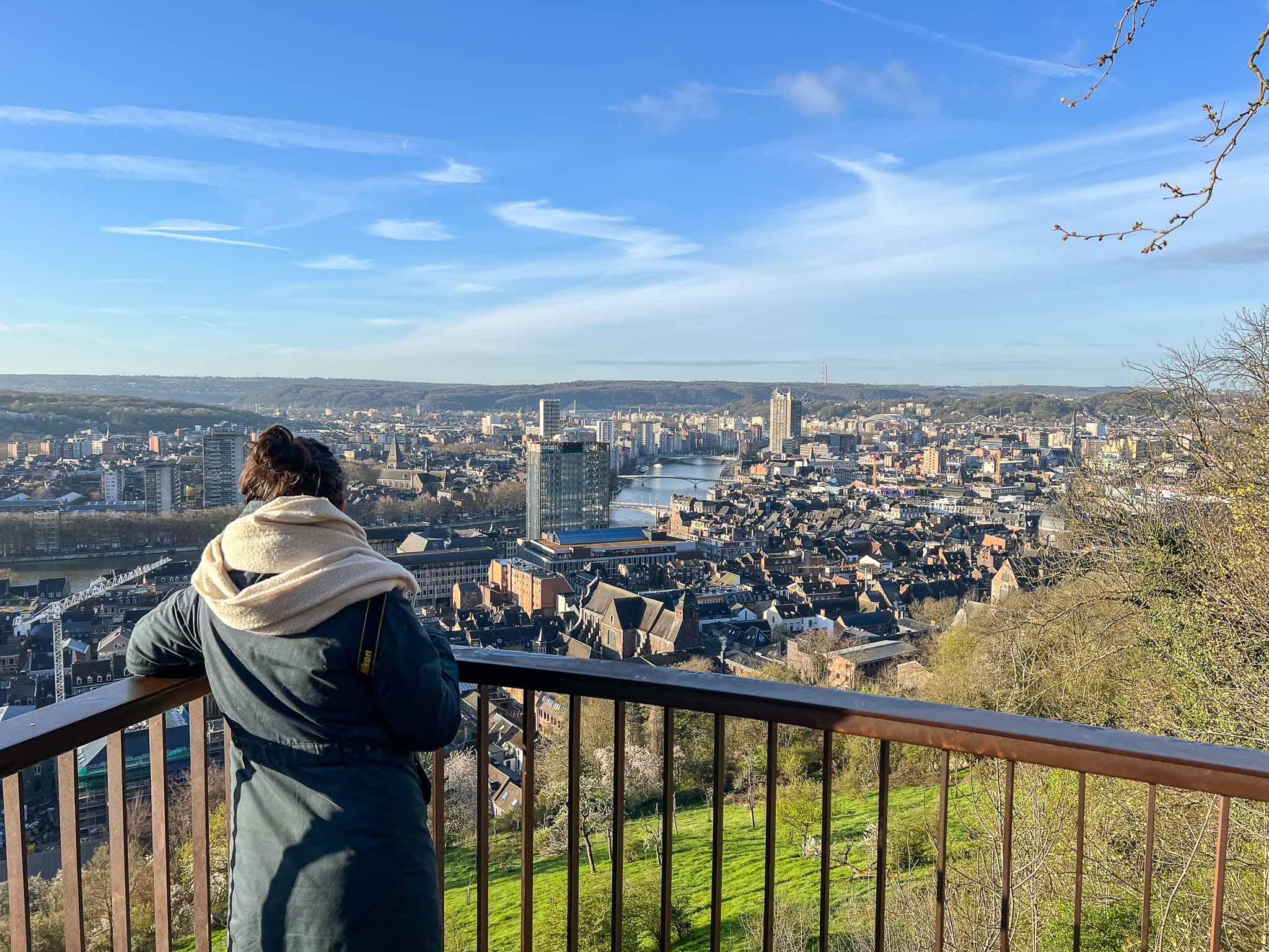uitzicht over de stad Luik