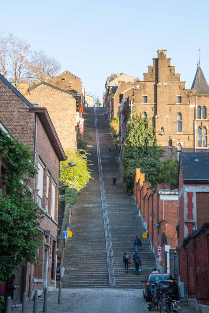 Bezienswaardigheden in Luik - Montagne de Bueren