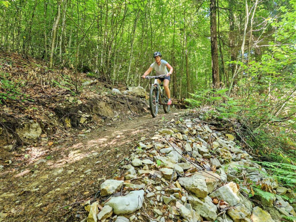 Mountainbiken in Kočevsko