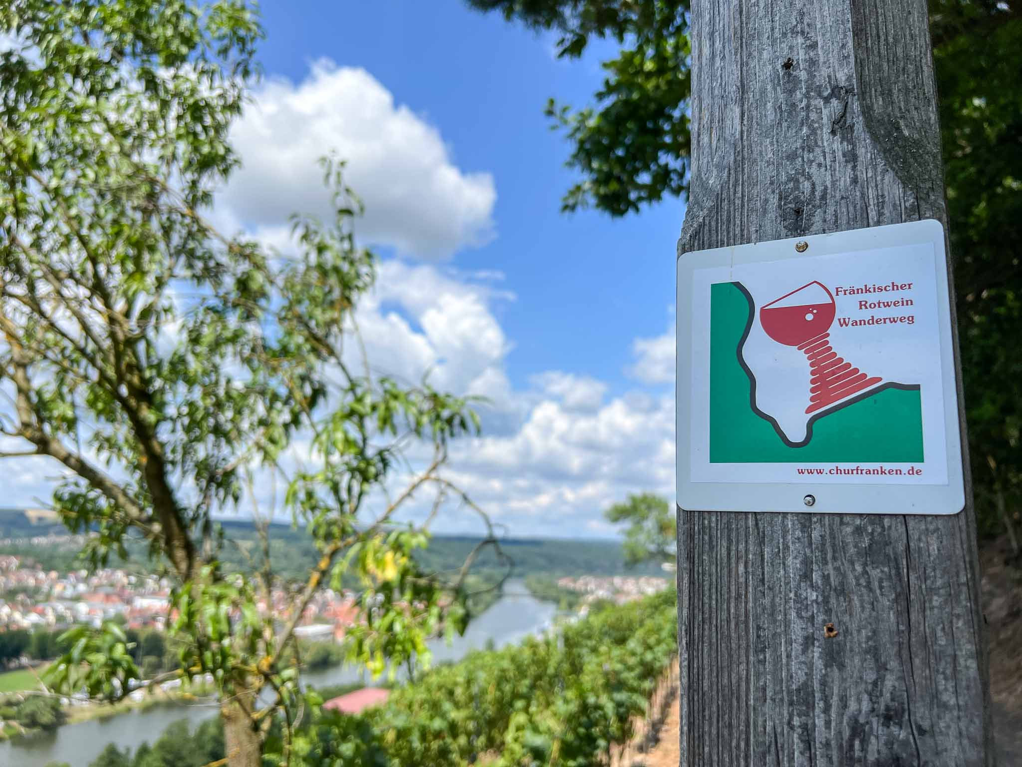 Churfranken rotwein wanderweg