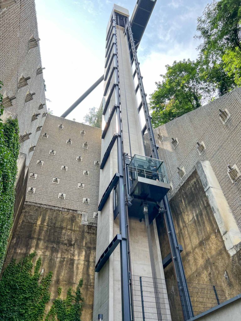 Panoramische lift Luxemburg