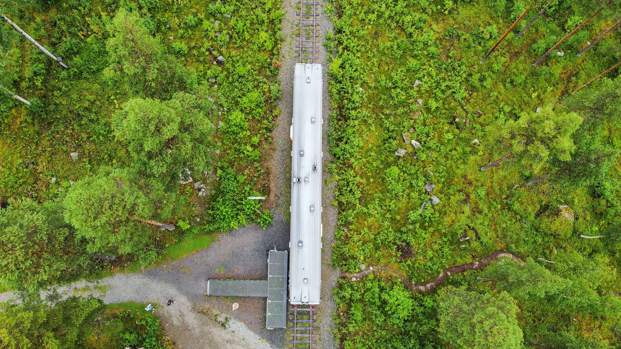 Inlandsbanan in Zweden