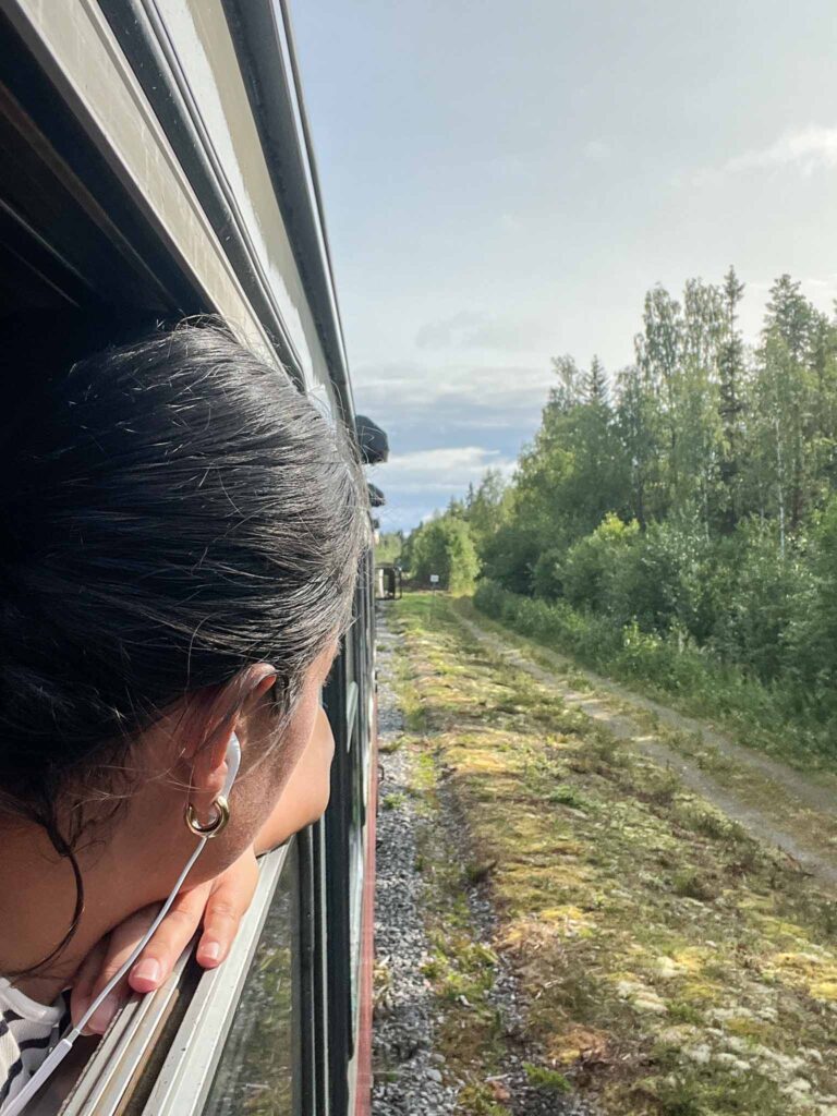  Inlandsbanan in Zweden