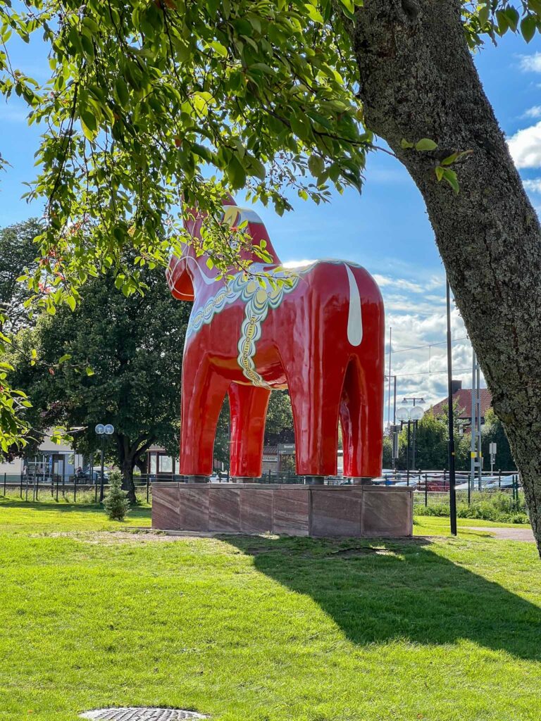 Mora in Zweden, het startpunt van de Inlandsbanan