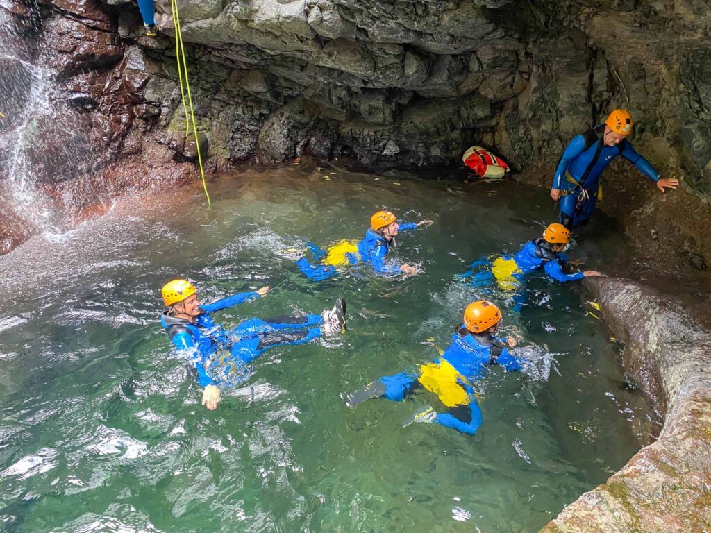 Canyoning op Madeira