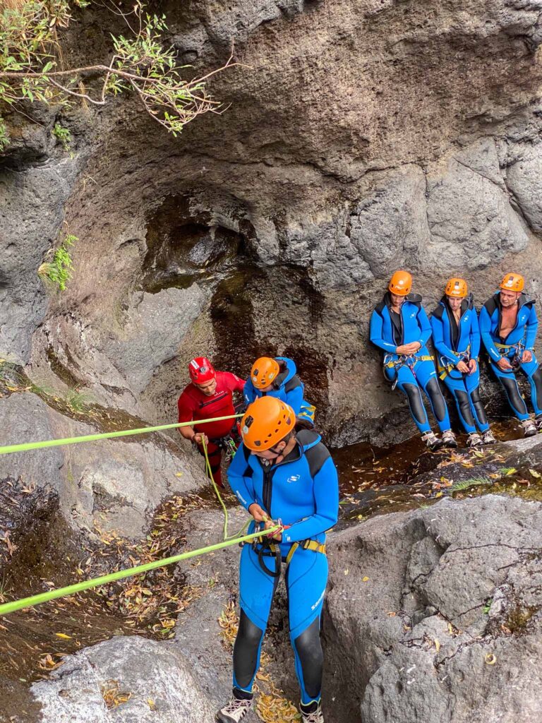 Canyoning op Madeira