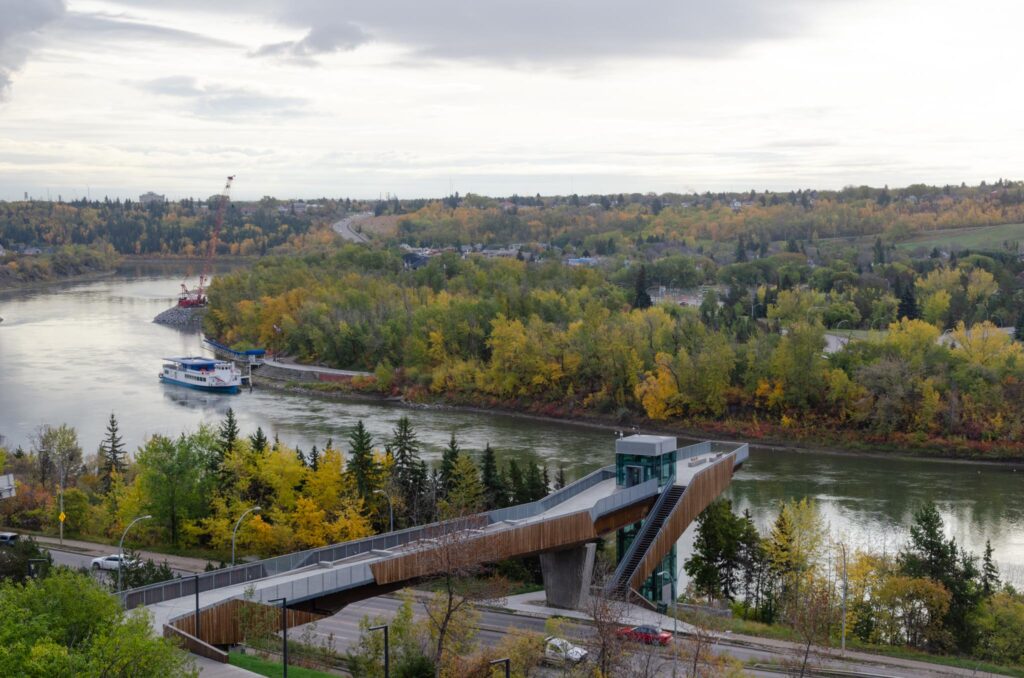 100 Street Funicular in Edmonton
