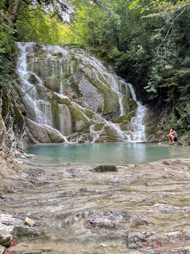Rema Mark Waterfalls in Tzoumerka