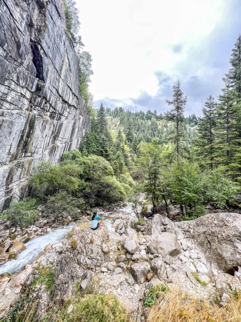 Souda Waterfalls in Tzoumerka