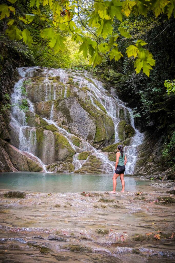 Rema Mark Waterfalls in Tzoumerka