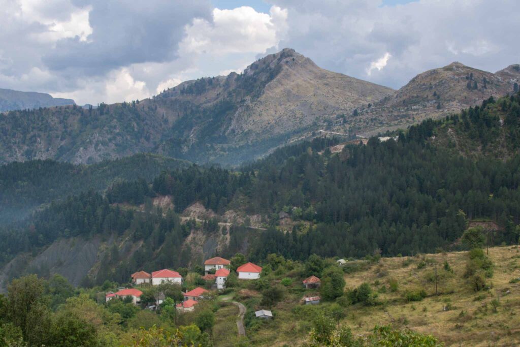 Tzoumerka in Griekenland