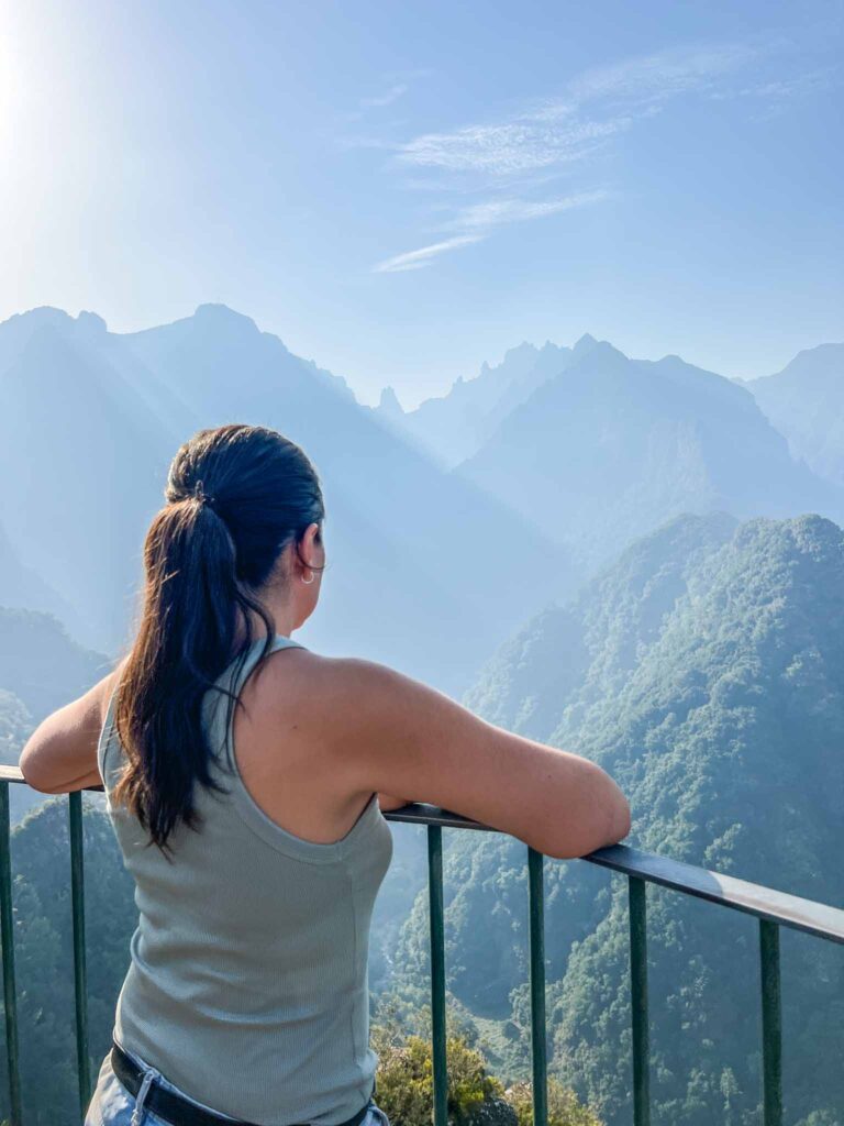 Uitzichten op Madeira Vereda dos Balcões