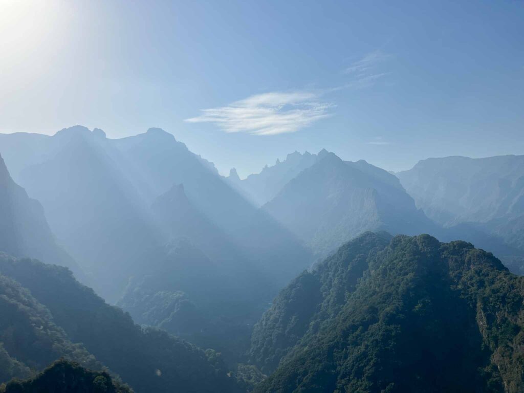 Uitzichten op Madeira Vereda dos Balcões