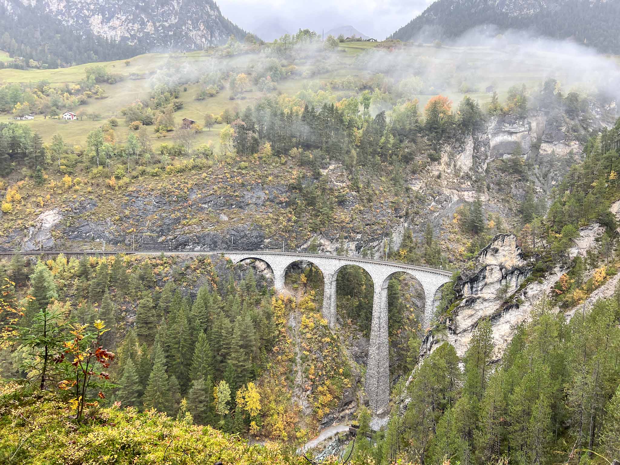 Landwasser Viadukt in Fillisur