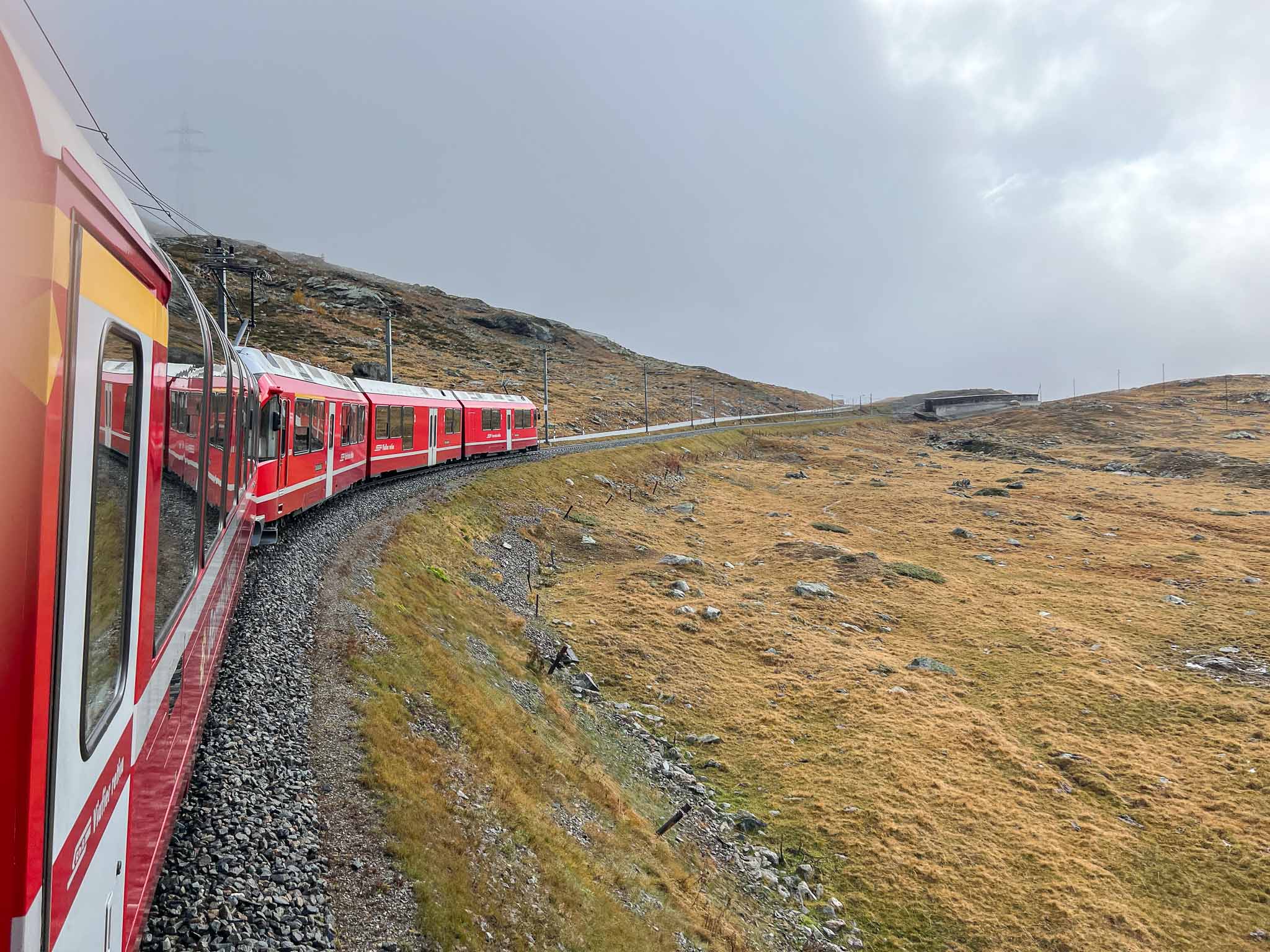 Bernina Express in Zwitserland