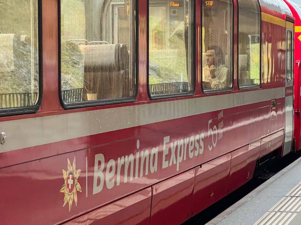 Bernina Express in Zwitserland
