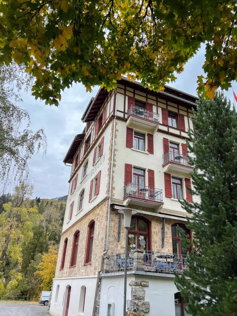 Kurhaus in Bergün