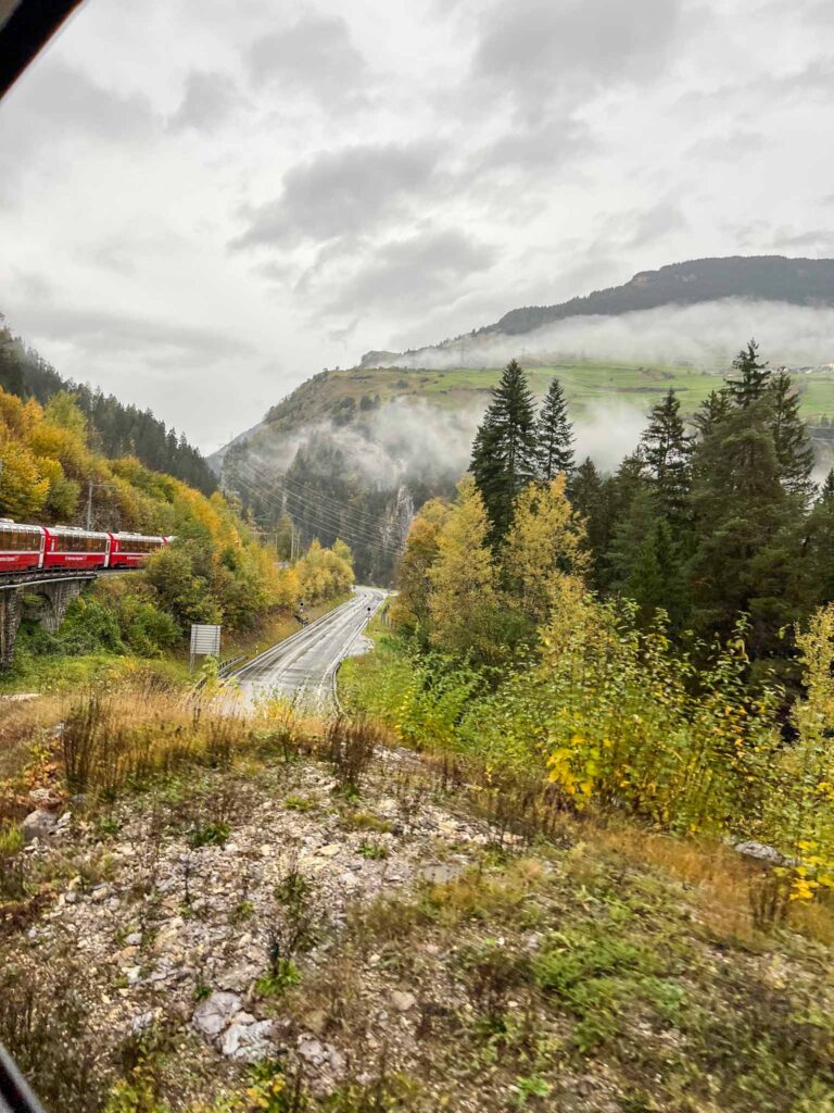 Bernina Express in Zwitserland