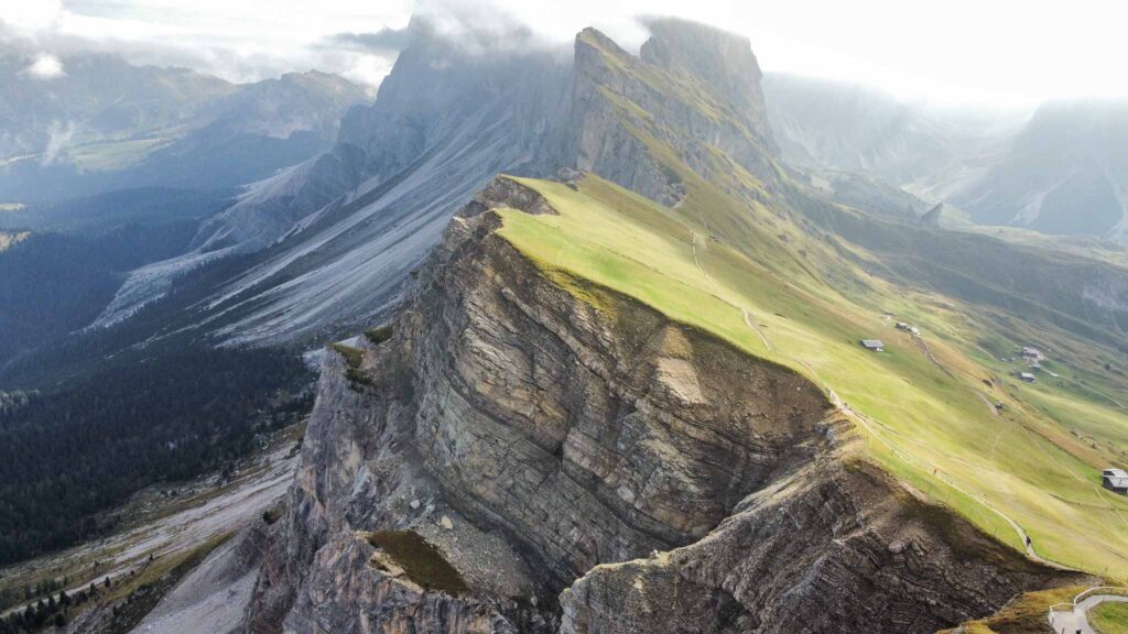 De Seceda in de Dolomieten